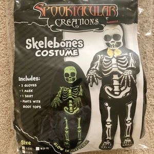 Glow in Dark Skeleton Costume